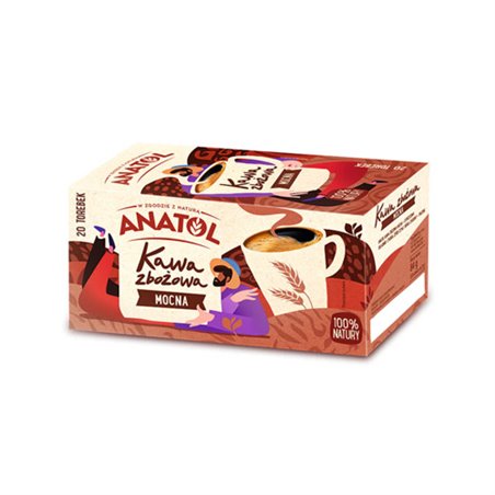 DELECTA KAWA ANATOL ZBOŻOWA MOCNA 80g
