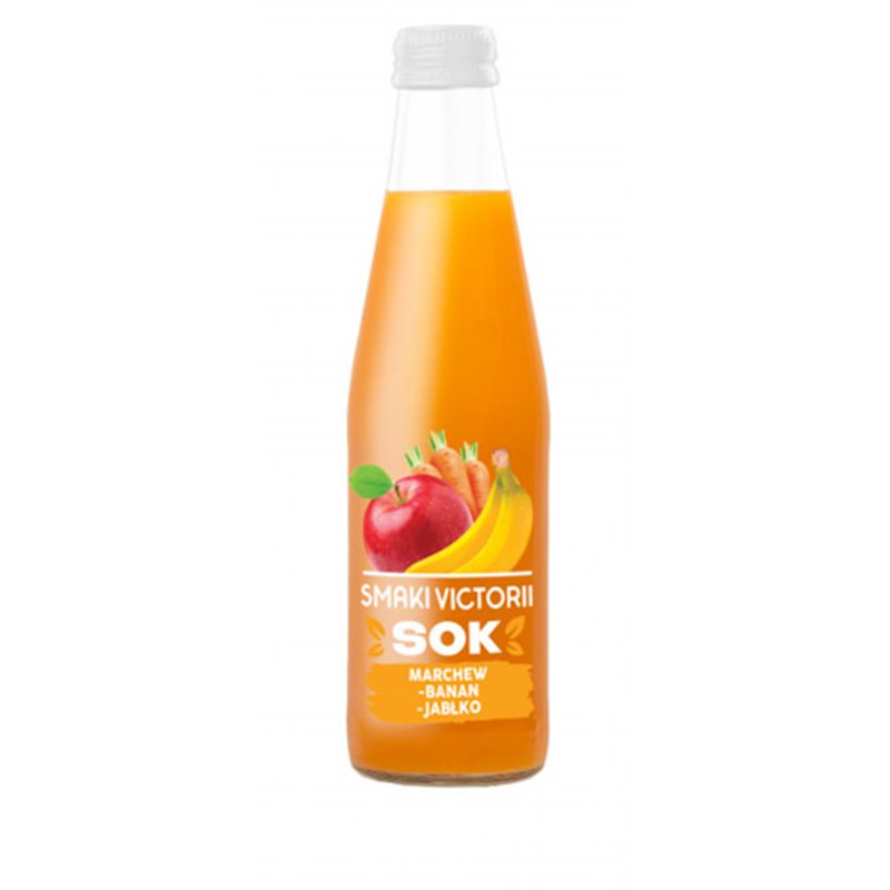 CYMES SOK VICTORII MARCHEW BANAN JABŁKO 250ml