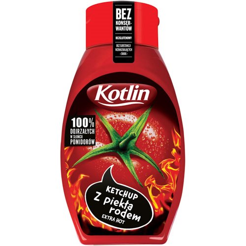 KOTLIN KETCHUP Z PIEKŁA RODEM 450g