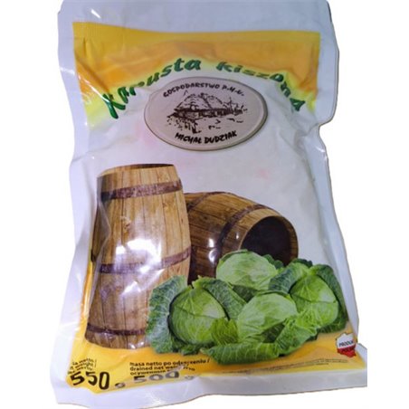 DUDZIAK KAPUSTA KISZONA FOLIA 500G
