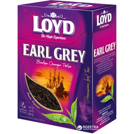 MOKATE HERBATA LOYD LIŚĆ EARL GREY 100g