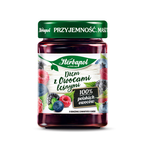 HERBAPOL DŻEM OWOCE LEŚNE 280g