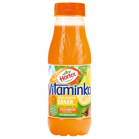 HORTEX SOK VITAMINKA MARCHEWKA JABŁKO BANAN 300ml