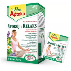 MALWA HERBATA FITO-APTEKA SPOKÓJ I RELAKS 20x2g 40g