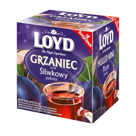 MOKATE HERBATA LOYD GRZANIEC ŚLIWKOWY 10x3g 30g