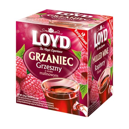 MOKATE HERBATA LOYD GRZANIEC MALINOWY 10x3g 30g