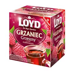 MOKATE HERBATA LOYD GRZANIEC MALINOWY 10x3g 30g