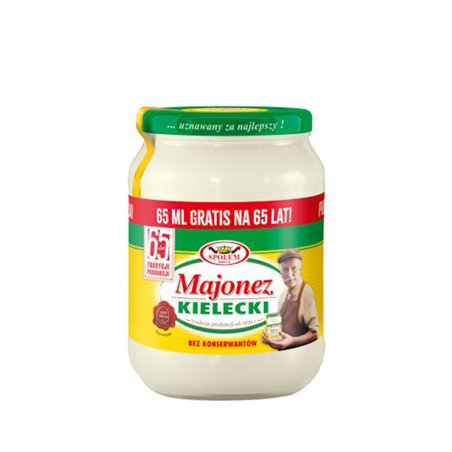 SPOŁEM MAJONEZ KIELECKI 585+65ml