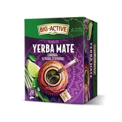 HERBAPOL HERBATA YERBA MATE LIMONKA Z TRAWĄ CYTRYNOWĄ 20x2,7g 54g