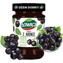 ŁOWICZ DŻEM ARONIA 280g