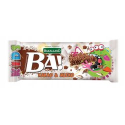 BAKALLAND BATON BA! KIDS! KAKAO & MLEKO 25g