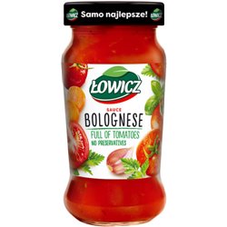 ŁOWICZ DANIE SOS BOLONSKI 350g