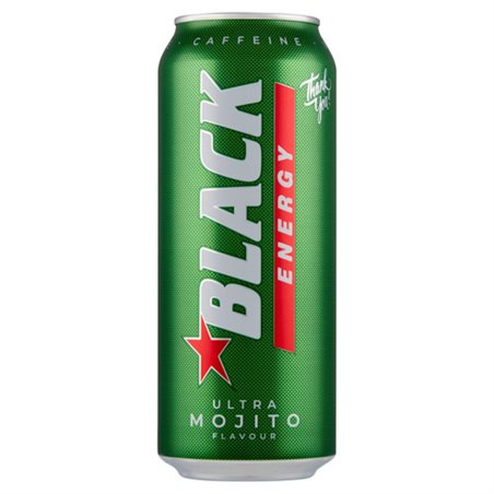 GELLWE NAPÓJ TIGER ENERGETYCZNY BLACK MOJITO 500ml