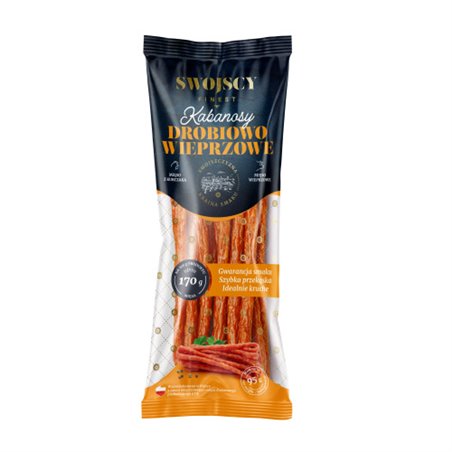 SWOJSCY KABANOS DROBIOWO WIEPRZOWY 95g