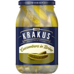 KRAKUS OGÓRKI KISZONE 840g