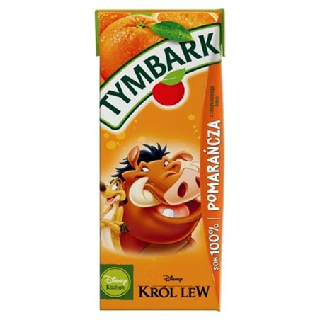 TYMBARK SOK KARTON POMARAŃCZA 200ml