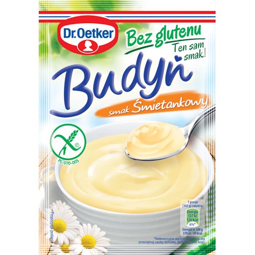 DR.OETKER BUDYŃ BEZGLUTENOWY ŚMIETANKOWY 45g