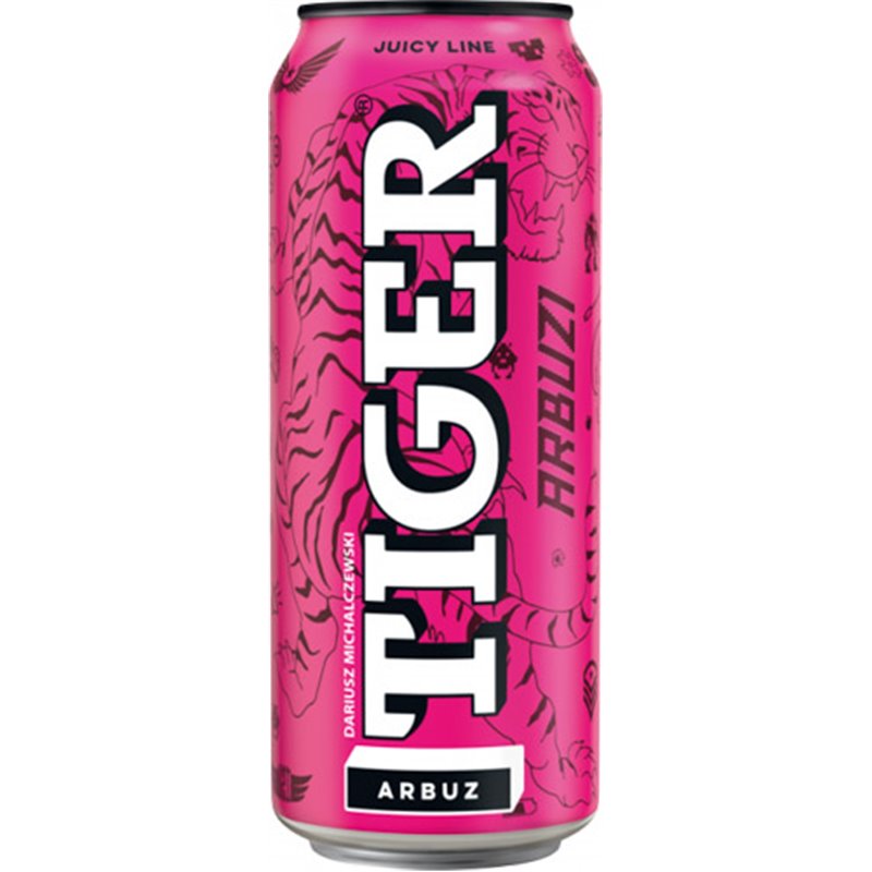 GELLWE NAPÓJ TIGER ENERGETYCZNY ARBUZ 500ml