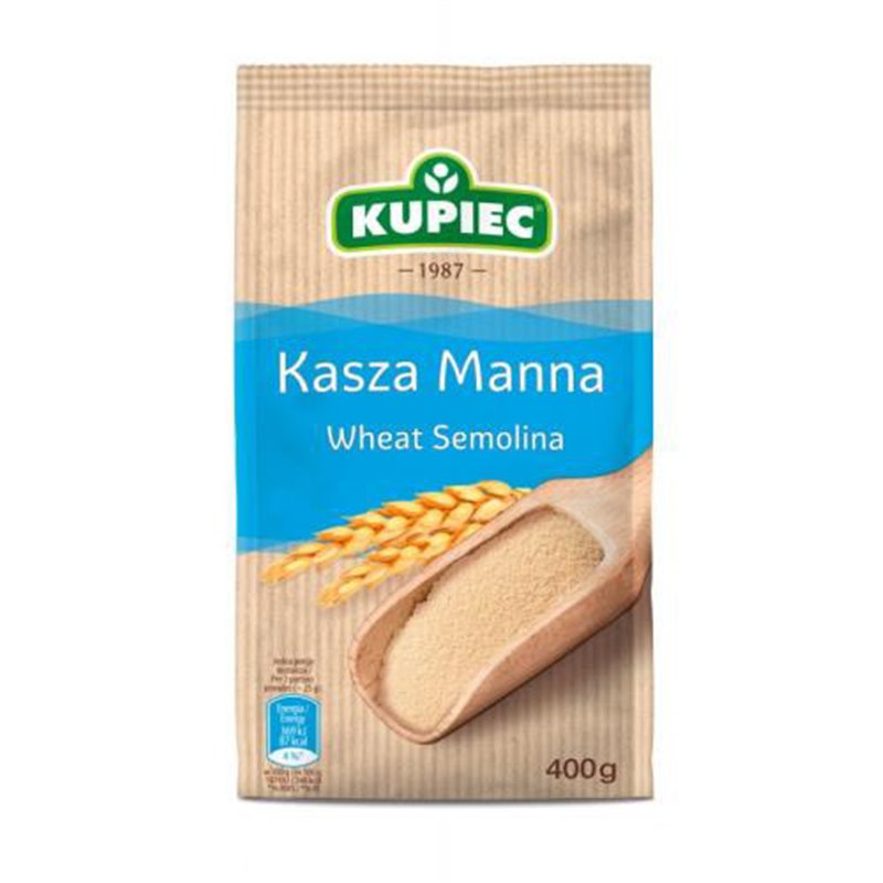 KUPIEC KASZA MANNA 400g