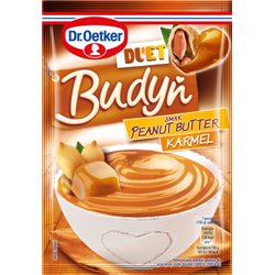 DR.OETKER BUDYŃ DUET MASŁO ORZECHOWE I KARMEL 40g