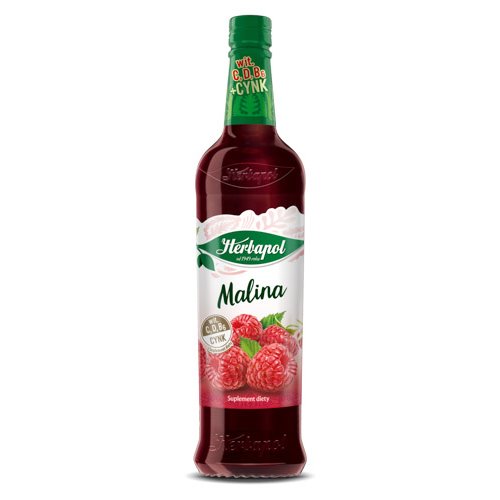 HERBAPOL SYROP MALINA 680ml