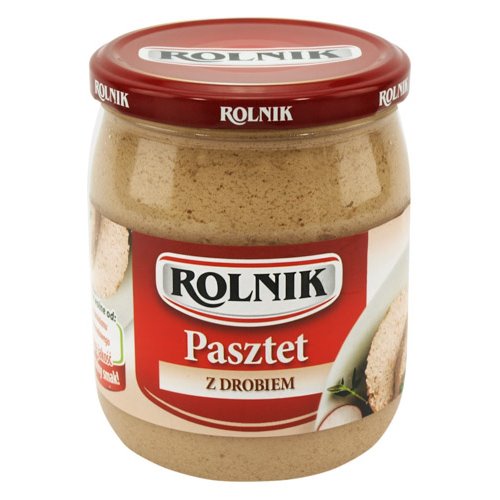 ROLNIK PASZTET Z DROBIEM SŁOIK 540ml/480g