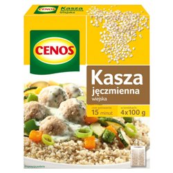 CENOS KASZA JĘCZMIENNA WIEJSKA 4x100g 400g