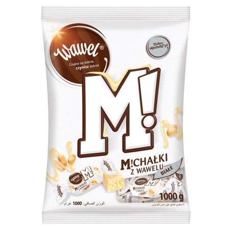 WAWEL CZEKOLADKI MICHAŁKI BIAŁE ~1kg