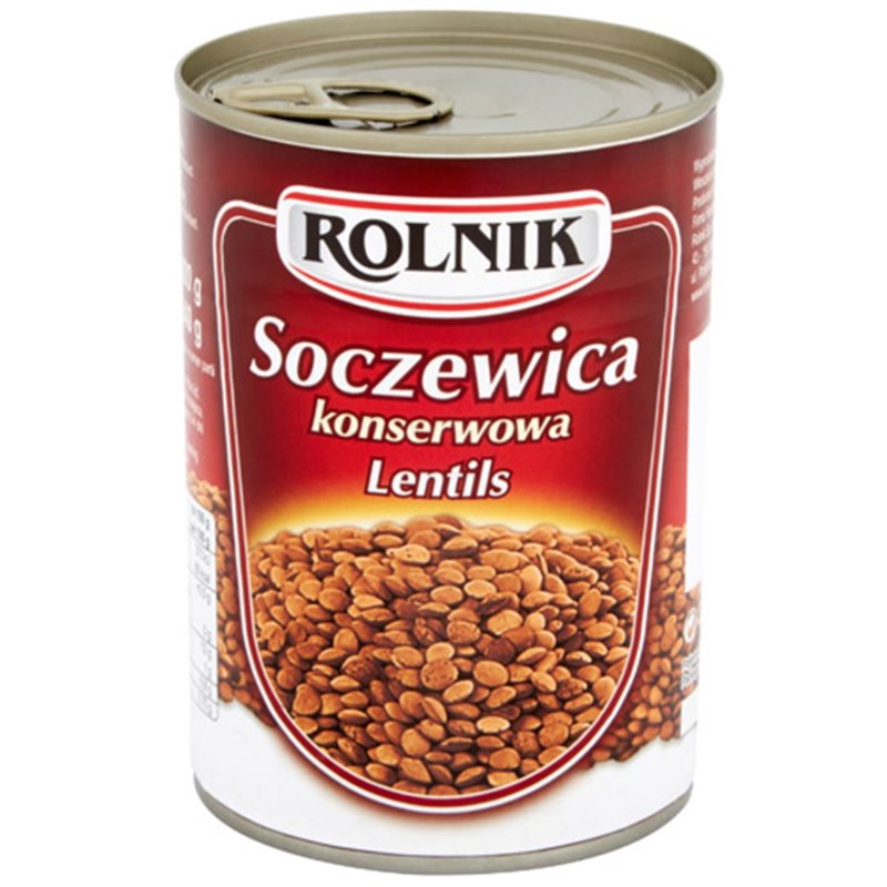 ROLNIK SOCZEWICA KONSERWOWA 400g/425ml