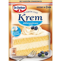 DR.OETKER KREM DO TORTÓW ŚMIETANKOWY 105g