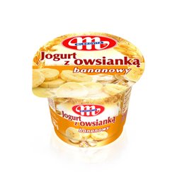 MLEKOVITA JOGURT OWSIANKA BANANOWA 180g