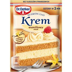 DR.OETKER KREM DO TORTÓW WANILIOWY 105g