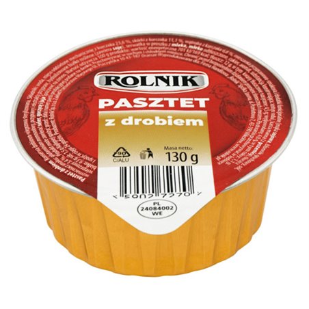 ROLNIK PASZTET Z DROBIEM 130g