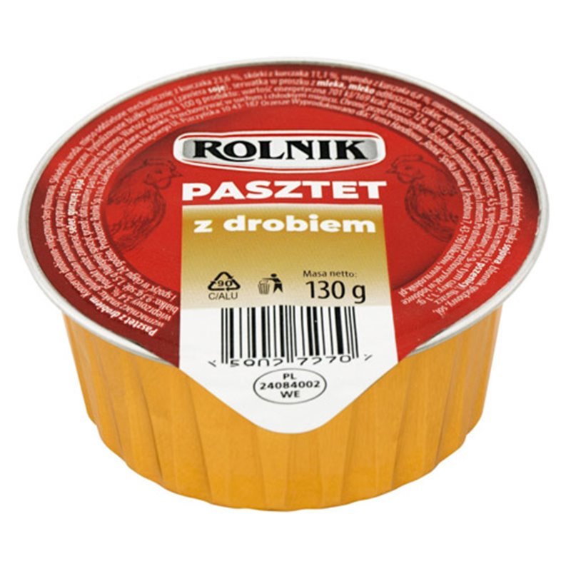 ROLNIK PASZTET Z DROBIEM 130g