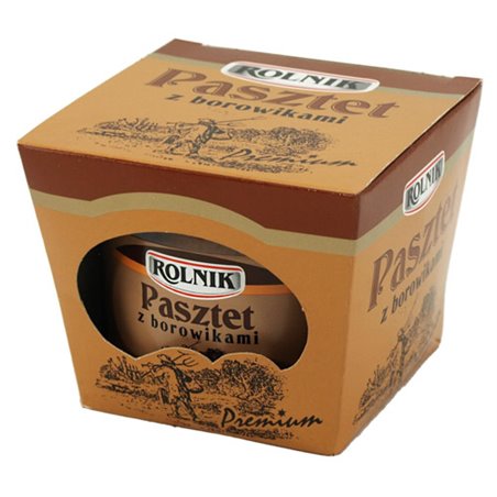 ROLNIK PASZTET Z BOROWIKAMI 190g/230ml