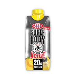 MLEKOVITA NAPÓJ PROTEIN SUPER BODY BANNAN 350g