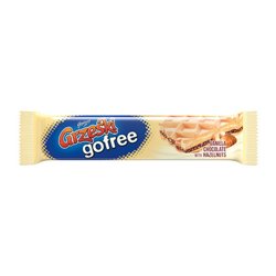 GOPLANA WAFELEK GRZEŚKI GOFREE WANILIOWY Z ORZECHAMI 33g