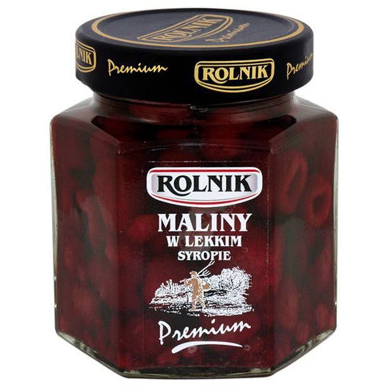 ROLNIK MALINA W SYROPIE 314ml/320g