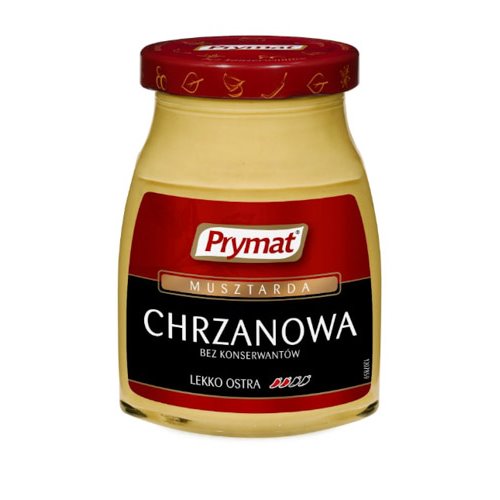 PRYMAT MUSZTARDA CHRZANOWA 185g