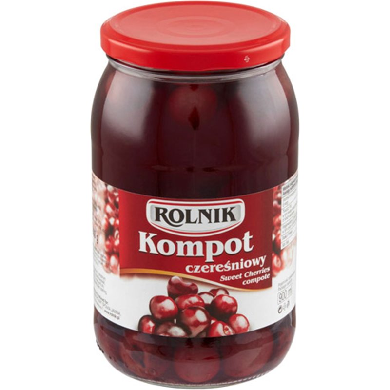 ROLNIK KOMPOT CZEREŚNIOWY 900ml/900g