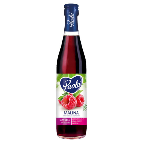 HOOP SYROP PAOLA MALINA 430ml