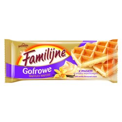 JUTRZENKA WAFLE FAMILIJNE WANILIOWE 130g