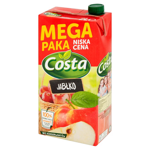 COSTA NAPÓJ PL JABŁKO 2L 