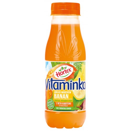 HORTEX SOK VITAMINKA MARCHEWKA JABŁKO BANAN 300ml