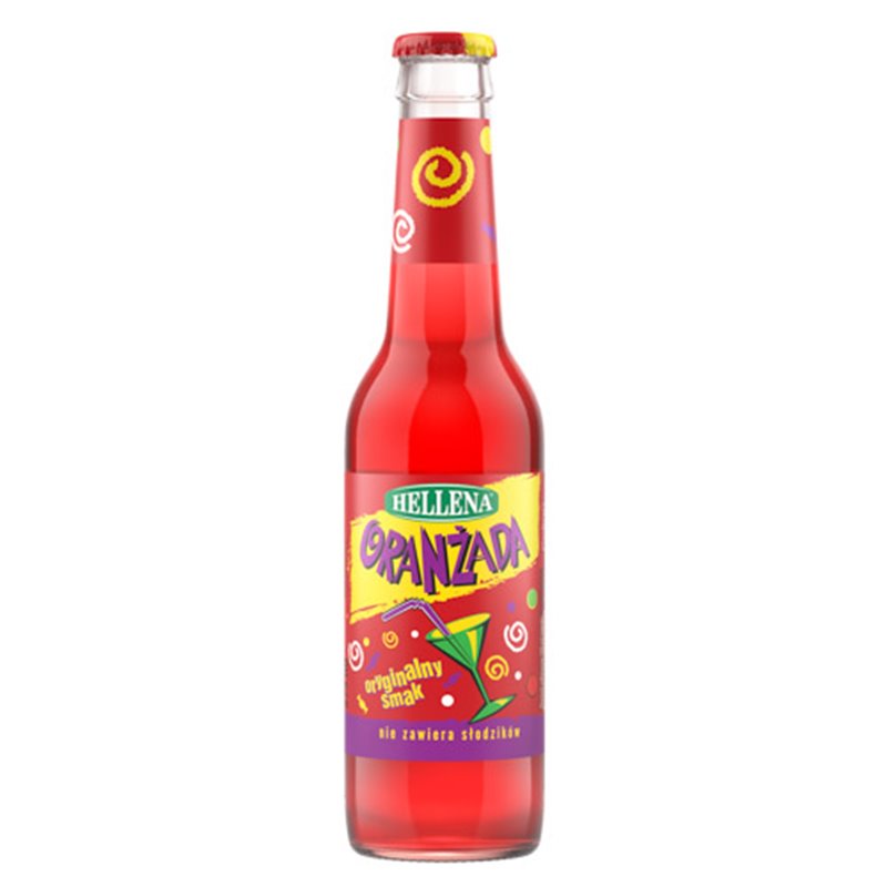 HELLENA NAPÓJ ORANŻADA SZKŁO CZERWONA +20% SOKU 275ml
