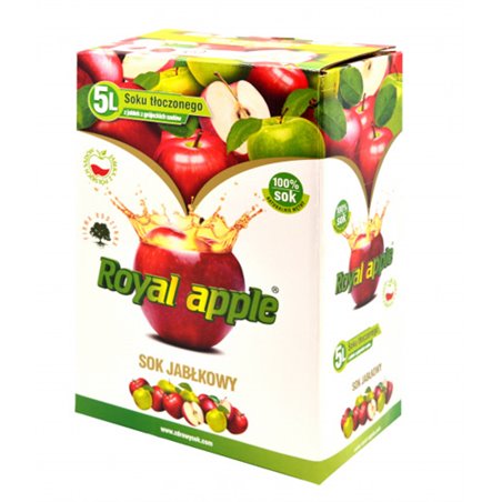 ROYAL APPLE SOK 100% JABŁKO 5L