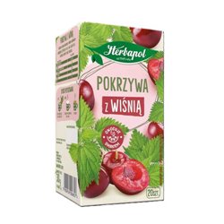 HERBAPOL HERBATA POKRZYWA I WIŚNIA 20x1,5g 30g