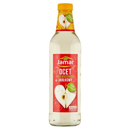 JAMAR OCET JABŁKOWY 6% SZKŁO 500ml