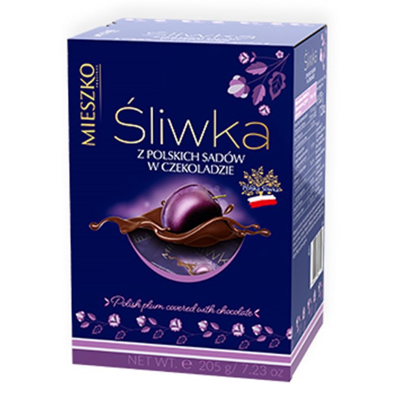 MIESZKO CZEKOLADKI ŚLIWKA W CZEKOLADZIE 205g