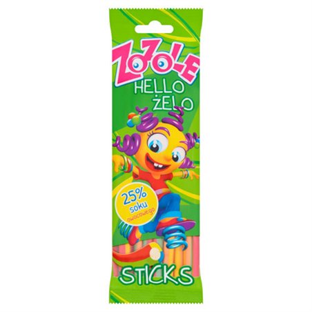 MIESZKO ŻELKI ZOZOLE STICKS 75g